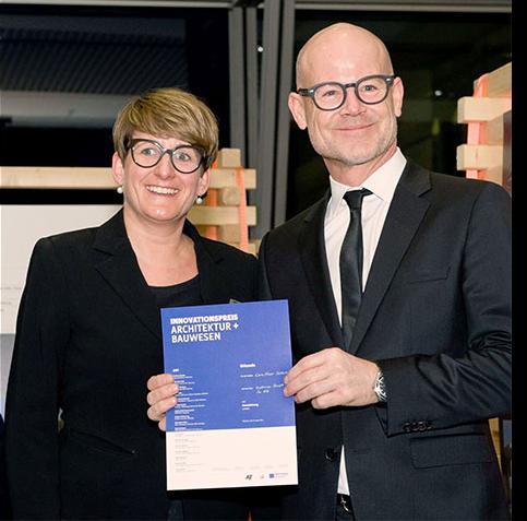 Nagroda za innowacyjność „Innovationspreis Architektur + Bauwesen” za odpływ liniowy CeraFloor Select