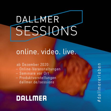 Dallmer Sessions a partir de diciembre de 2020 - El especialista en desagües de Arnsberg amplía la oferta de formación