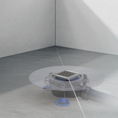 DallDrain gets to the point - New floor drain system from Dallmer
