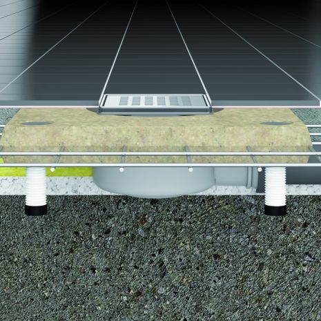 Ultra-flat and ultra-safe - the new CeraDrain® Plan floor drain